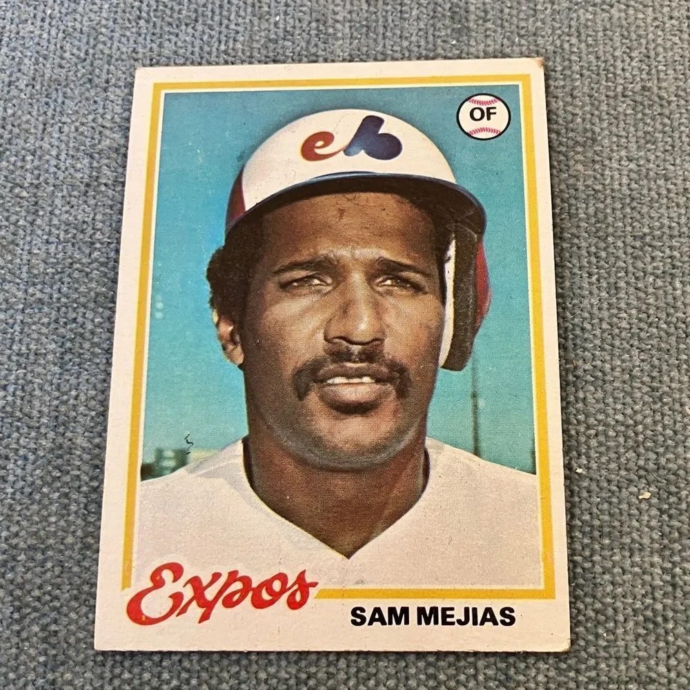 1978 Topps Montreal Expos Baseball Card Trading Card